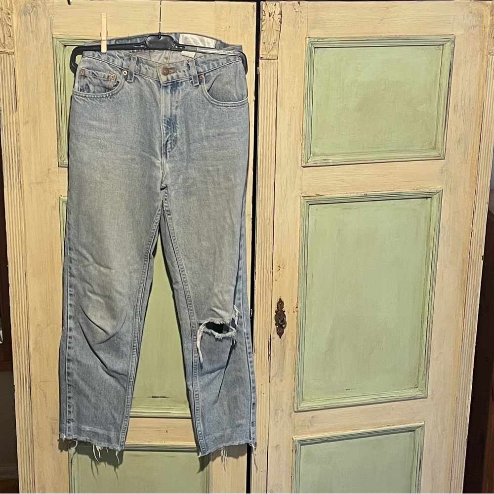 Re-worked Levi’s 550’s by Vintage Twin
